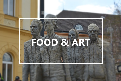 Street food and street art